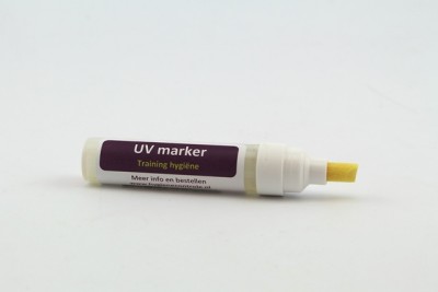 UV audit marker rood